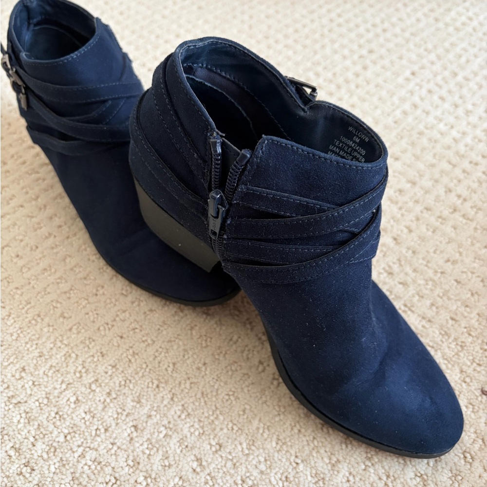 Willow Midnight Blue Ankle Booties